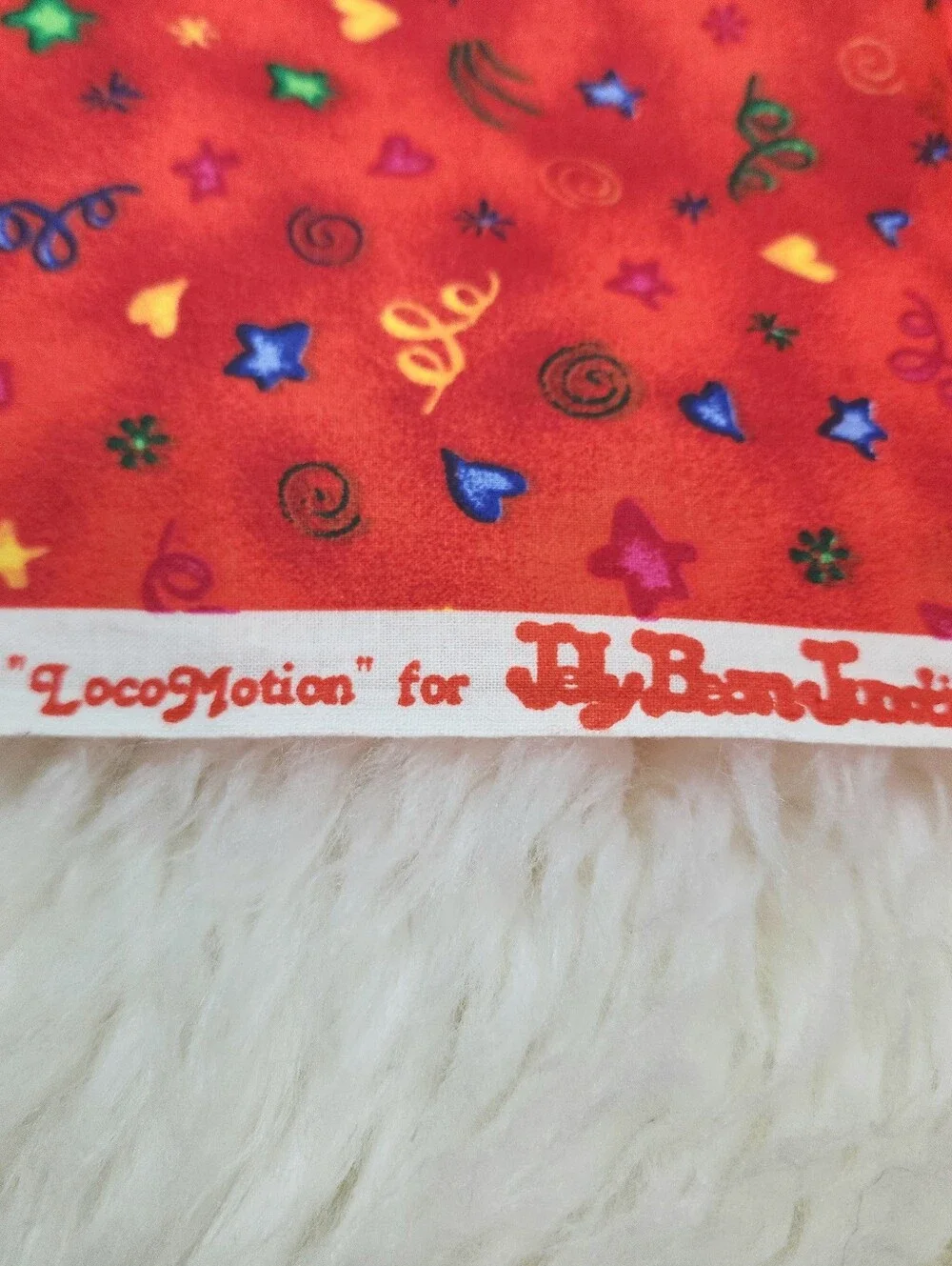 Locomotion Jelly Bean Junction Cheri L. Strale Vintage Cotton Fabric